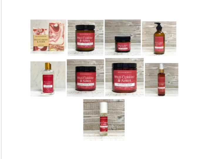 MILK AND SUGAR ~ Wild Currant & Amber