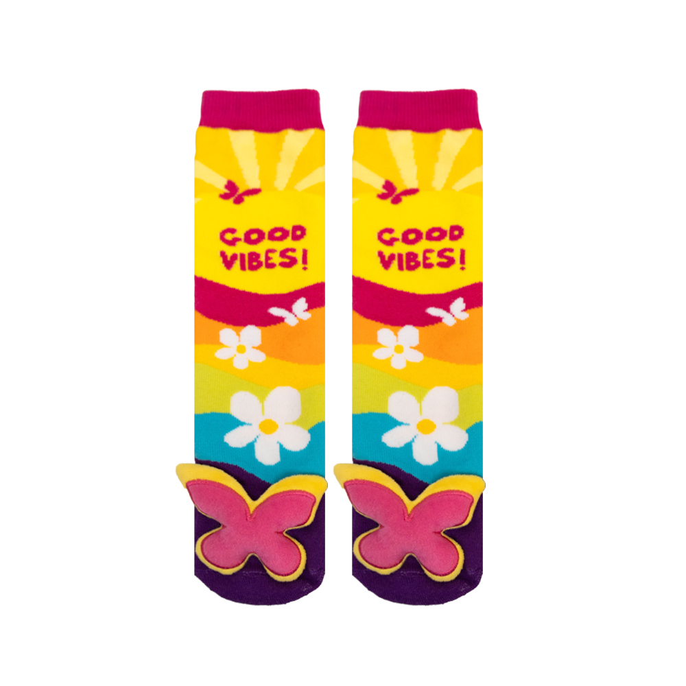 MESSY MOOSE SOCKS ~ GOOD VIBES ADULT OR YOUTH