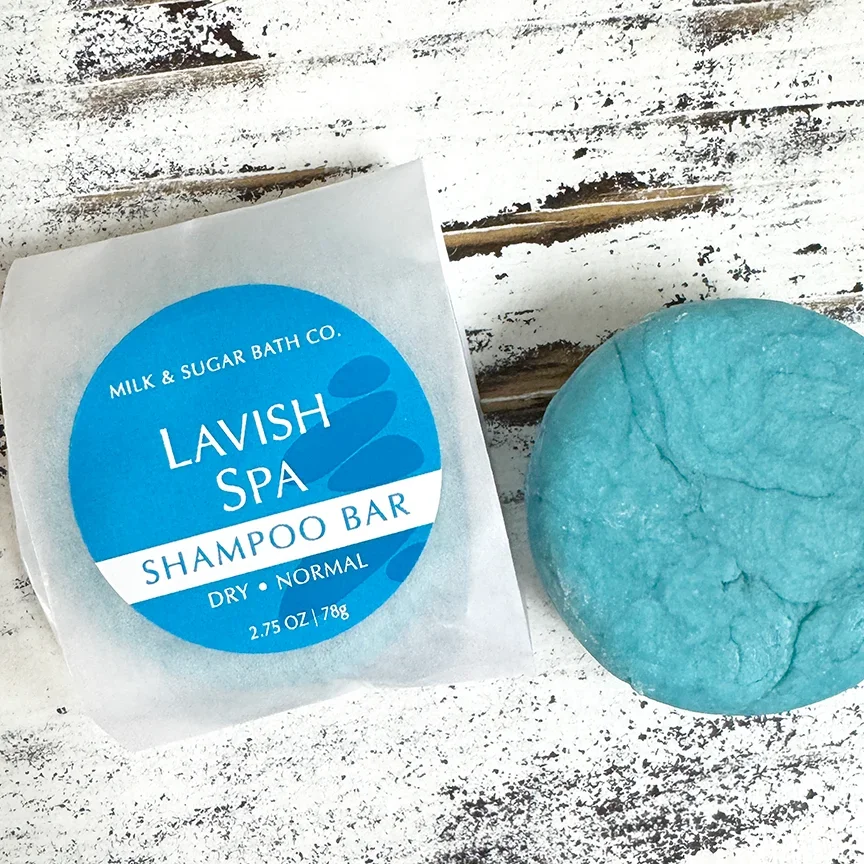MILK AND SUGAR ~ Lavish Spa Shampoo Bar