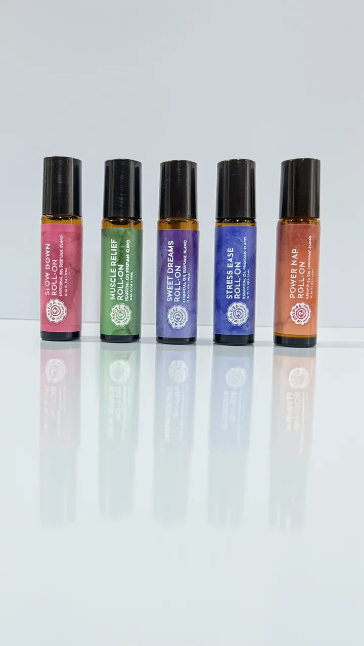 WOOLZIES - GOOD NIGHT KIT | 5 PC AROMATHERAPY ROLL-ON - (3 SETS OF 5)