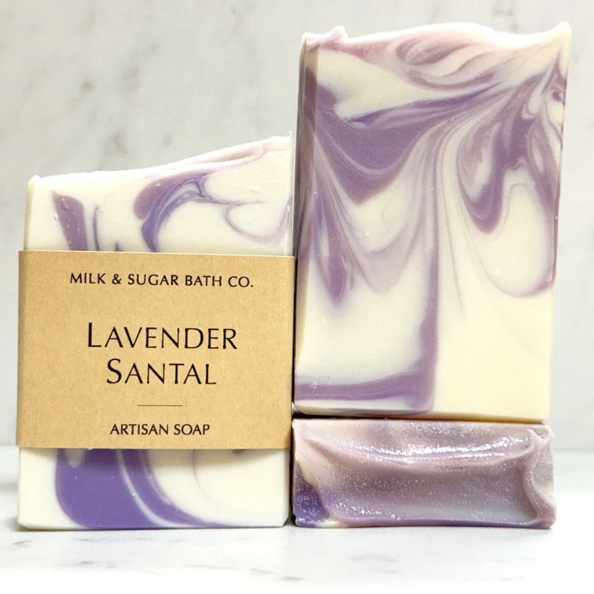 Lavender Santal Artisan Soap.webp