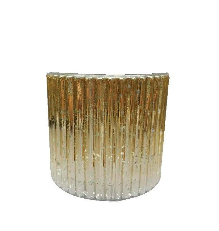 HOLIDAY CHAMPAGNE RIBBED GLASS CANDLE.jpg