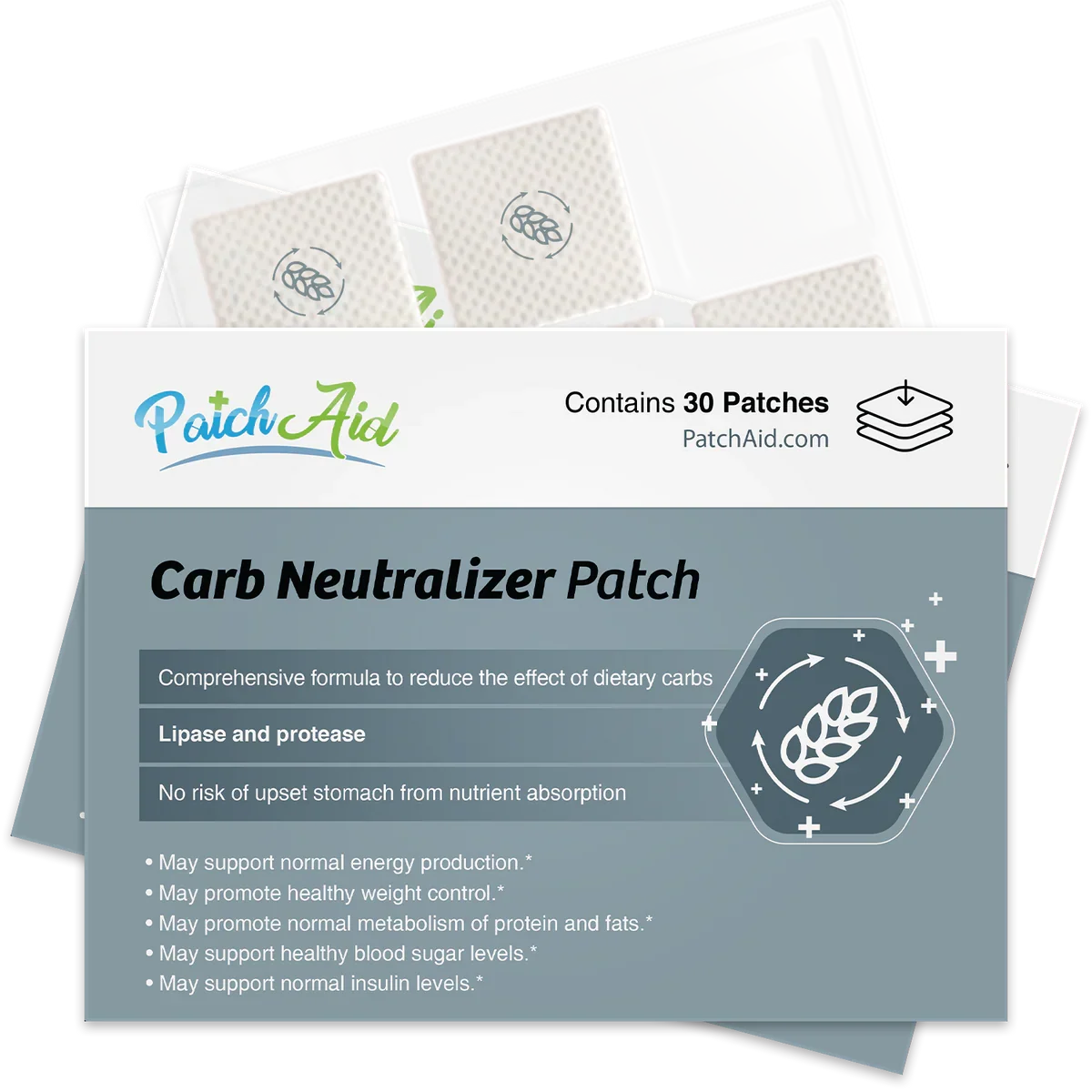 PATCHAID ~Carb Neutralizer Patch