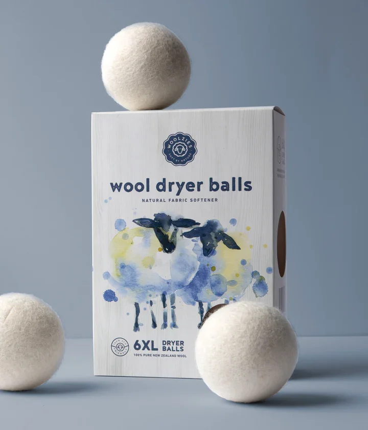 WOOLZIES - WOOL DRYER BALLS - (3 SETS OF 6)