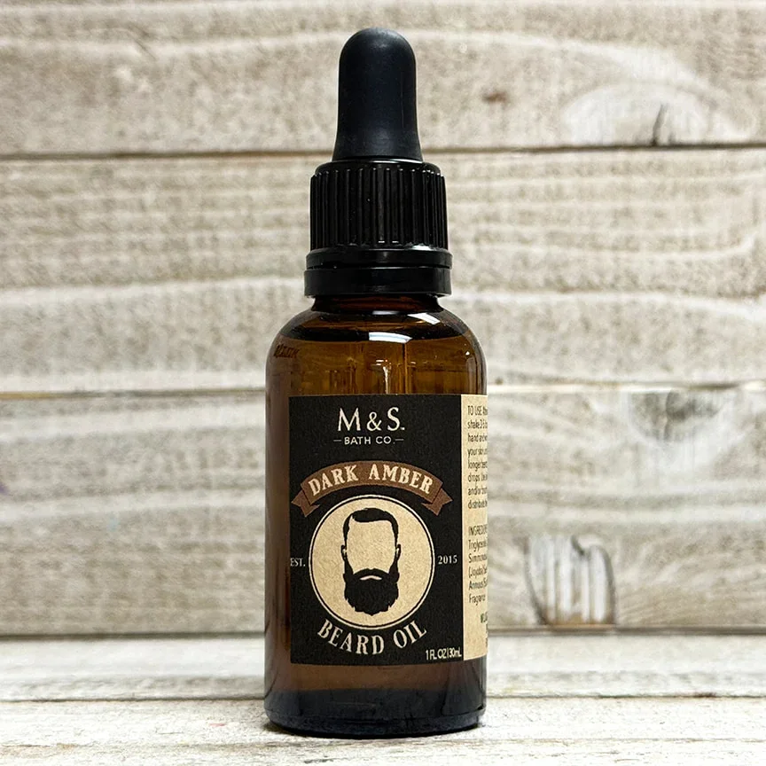 MILK AND SUGAR ~ Dark Amber Beard Oil