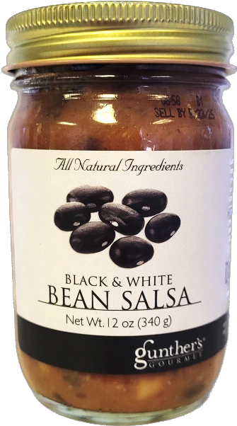 GUNTHER'S GOURMET ~Black and White Bean Salsa