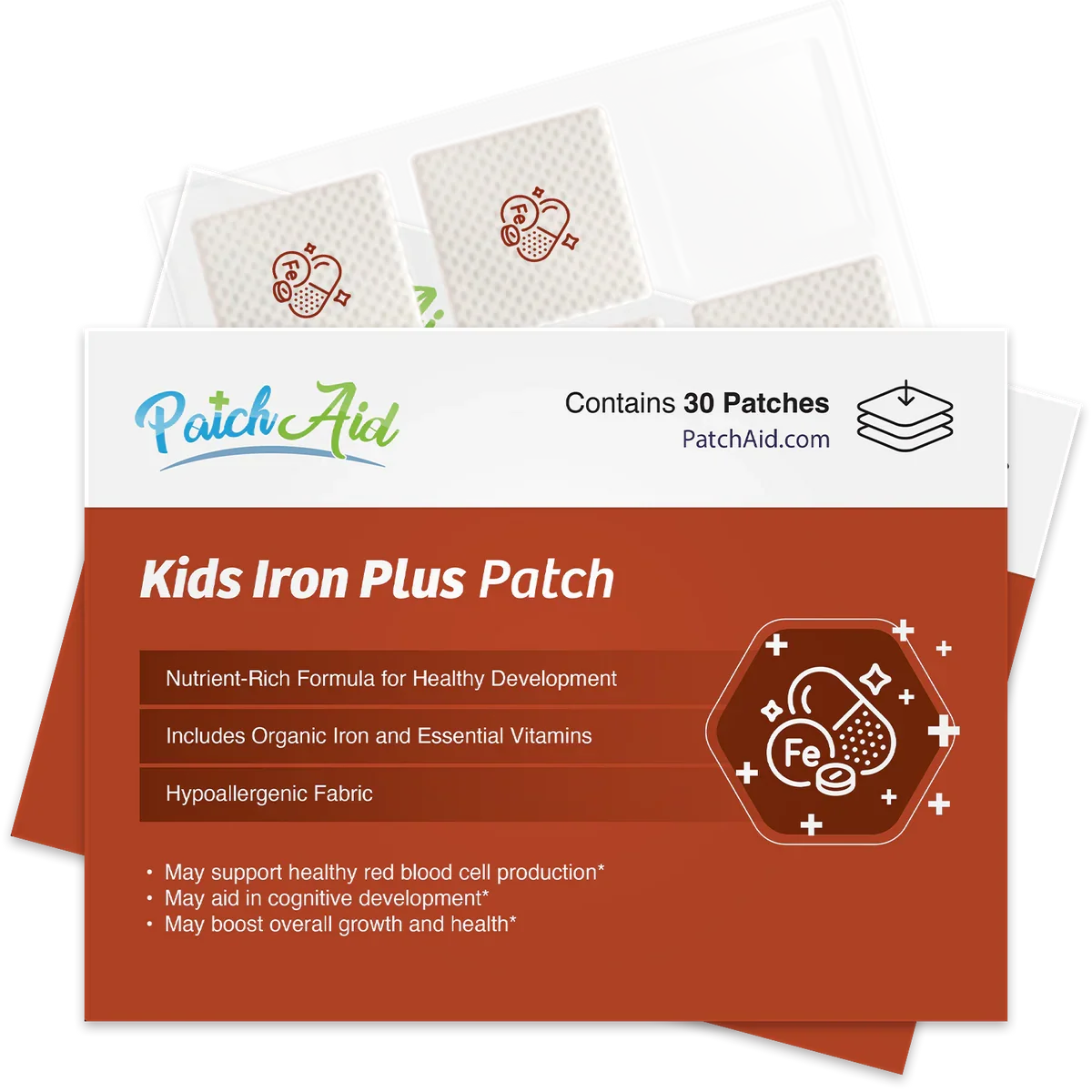 PATCHAID VITAMIN PATCH ~Kids Iron Plus Patch