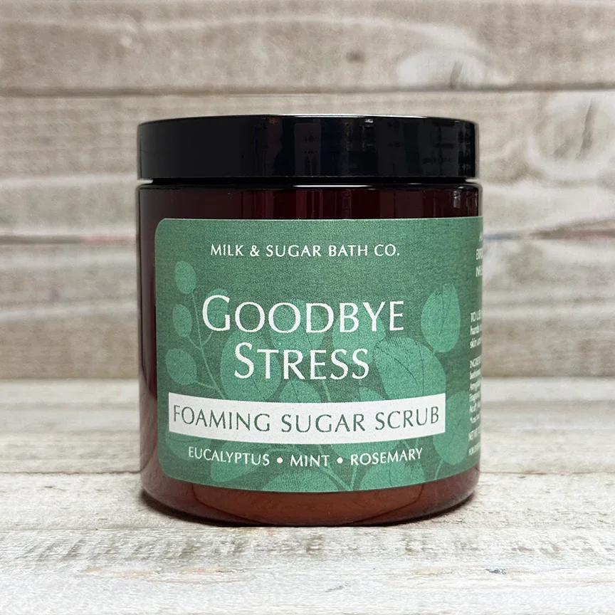 GOODBYE STRESS FOAMING SUGAR SCRUB.webp