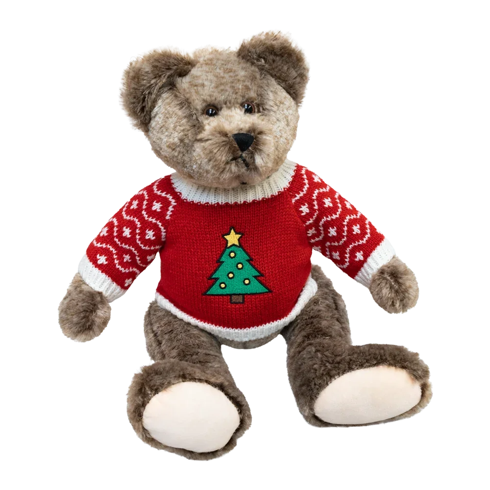 PARKDALE- 30607-CHRISTMAS BENTLEY BEAR 8"