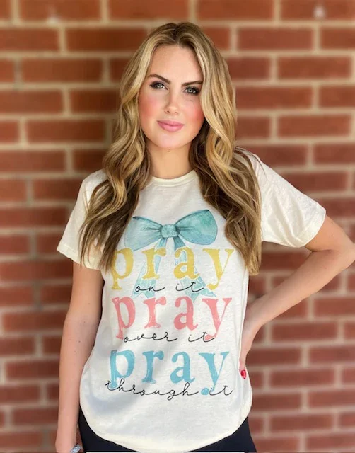 PRAY ON IT BOW TSHIRT.webp