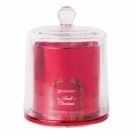 SMELL OF CHRISTMAS PLAID CLOCHE CANDLE WITH LID.jpeg