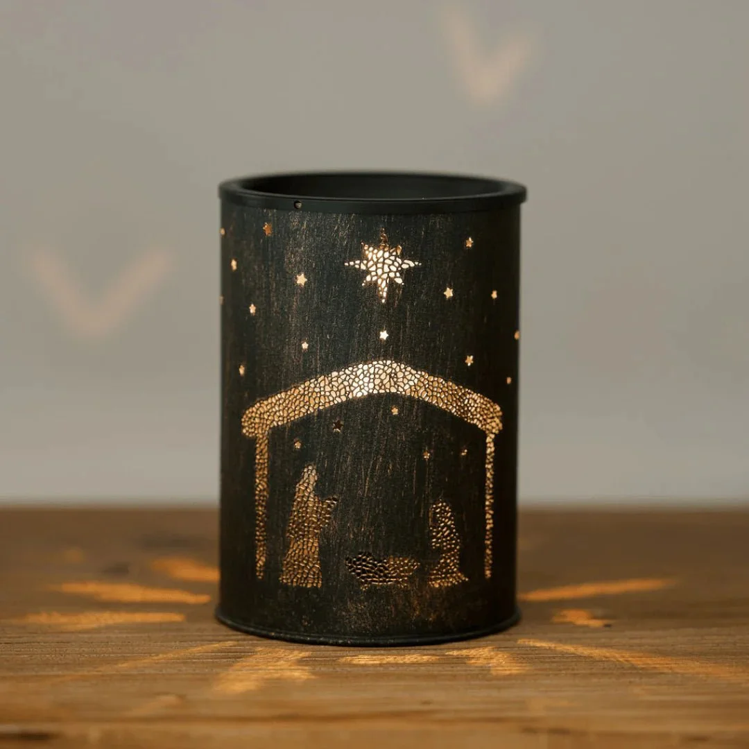 CANDLEBERRY- NATIVITY SCENE TART WARMER
