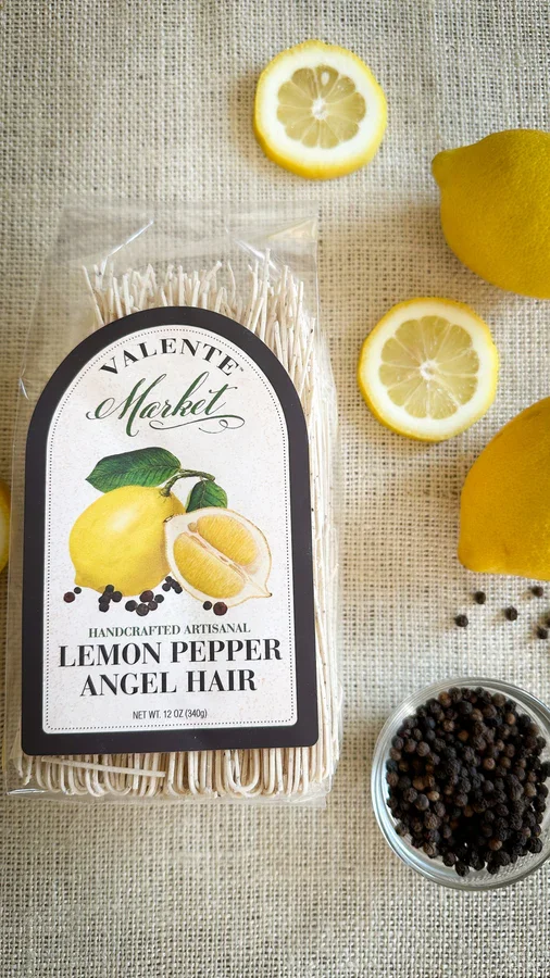 VALENTE MARKET PASTA-LEMON PEPPER ANGEL HAIR