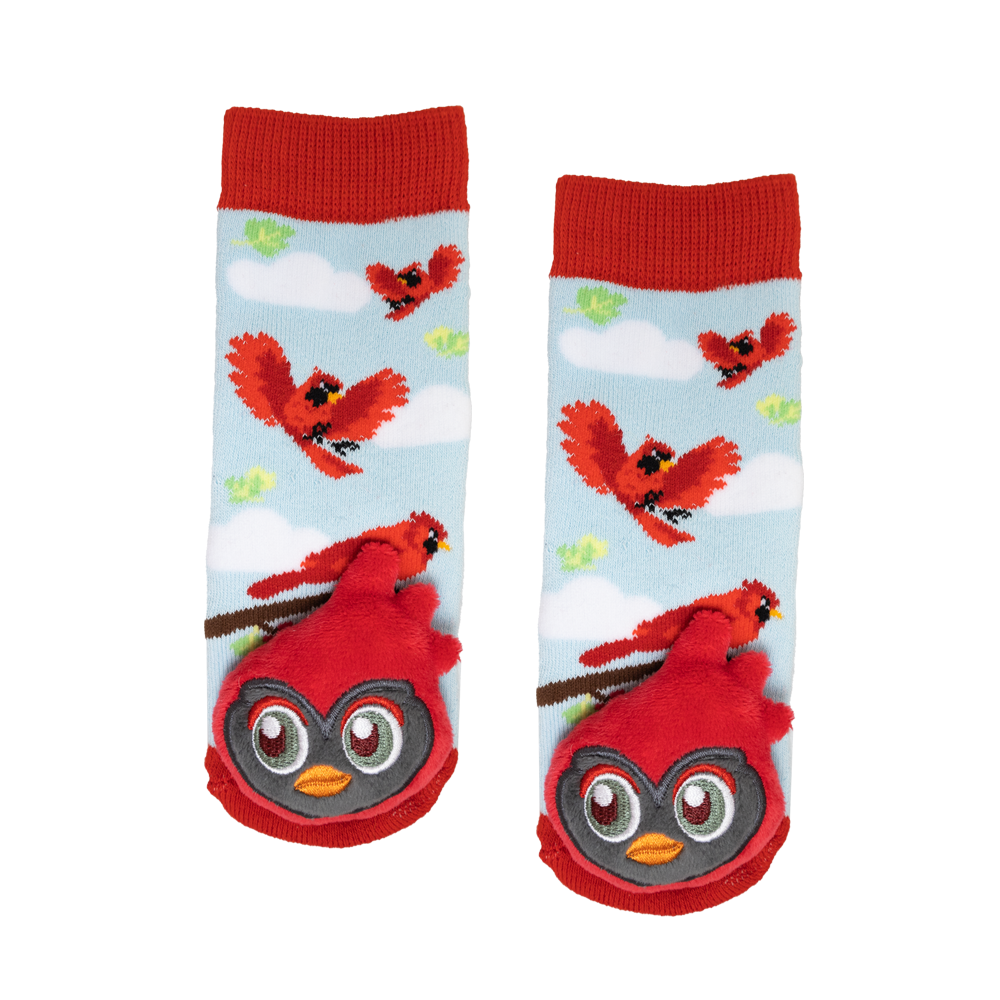 MESSY MOOSE SOCKS ~ CARDINAL TODDLER