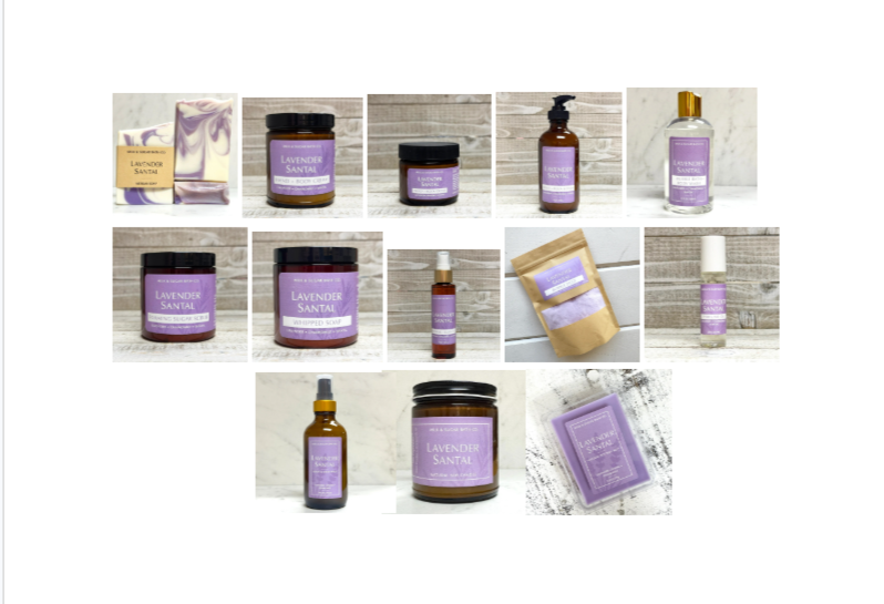 MILK AND SUGAR ~ Lavender Santal