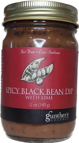 Spicy Black Bean Dip with Lime