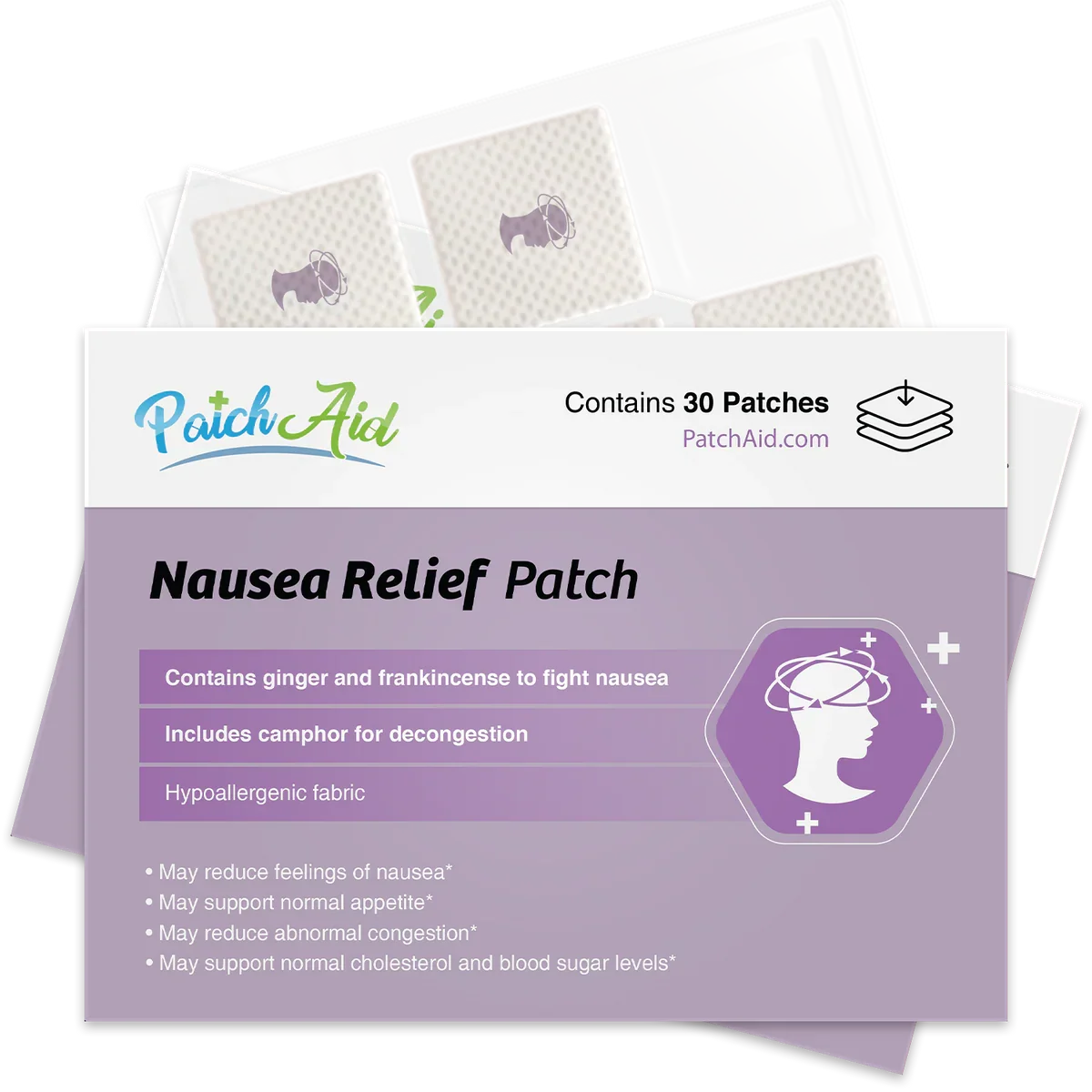 PATCHAID VITAMIN PATCH ~ Nausea Relief Patch