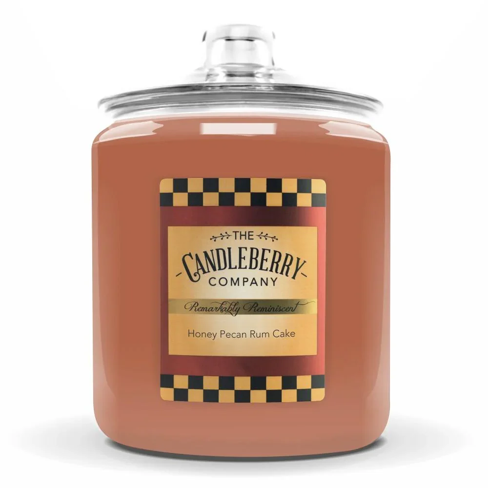 CANDLEBERRY- HONEY PECAN RUM CAKE COOKIE JAR