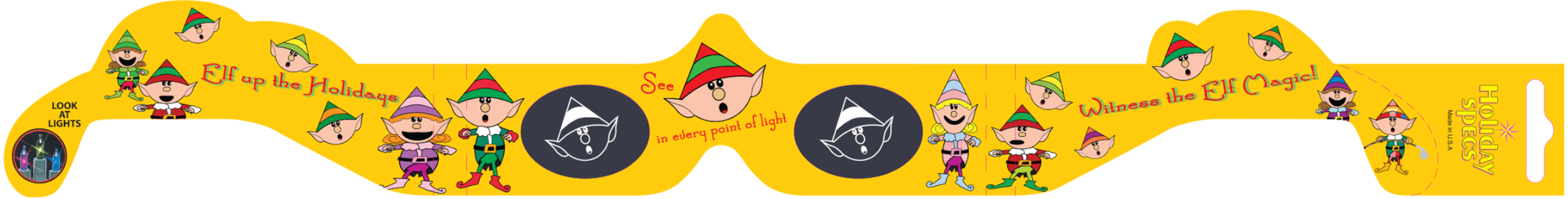 AMERICAN PAPER OPTICS ~ ELF 3 D GLASSES