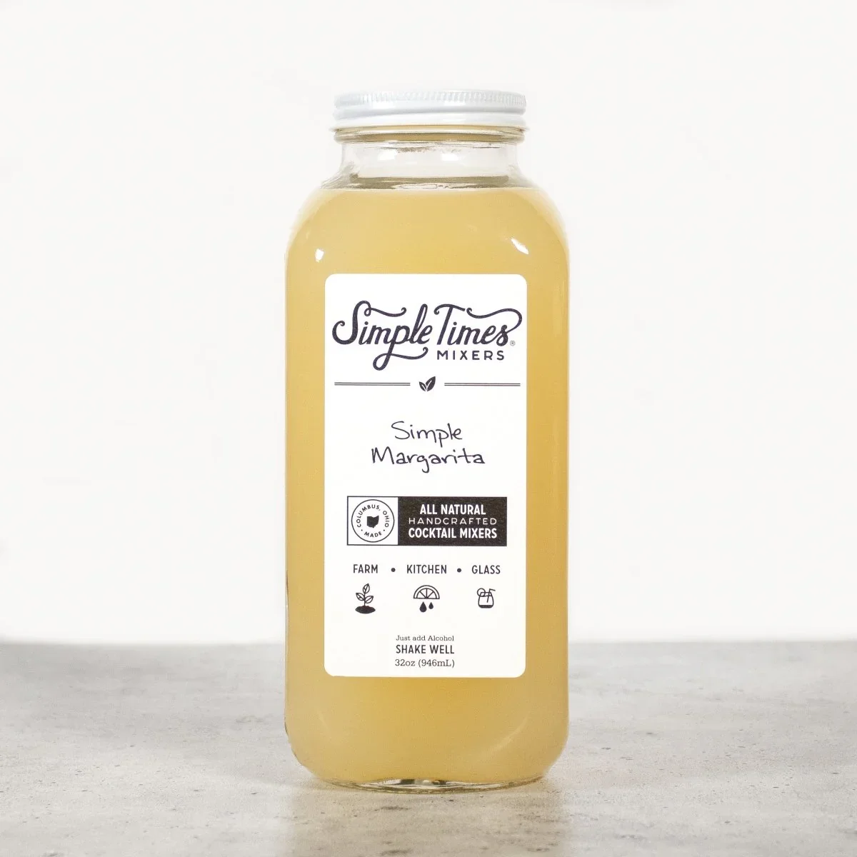 SIMPLE TIMES MIXERS ~Simple Margarita 8 OZ