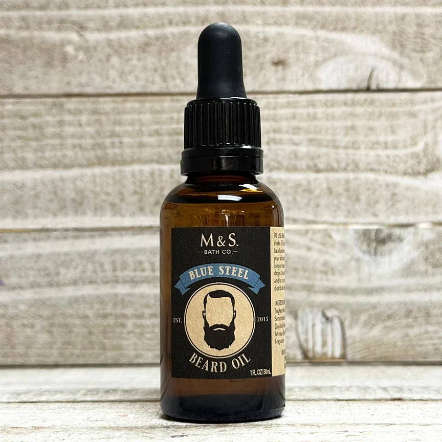 MILK AND SUGAR ~ Blue Steel Beard Oil