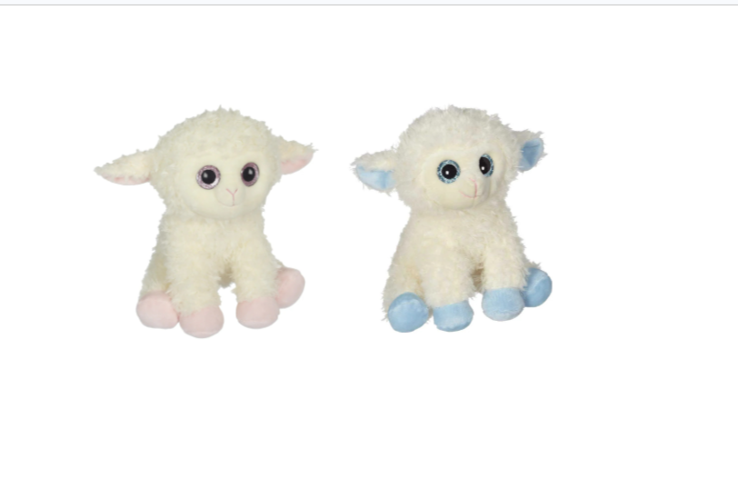 PARKDALE - BIG EYE LAMB 9" PLUSH