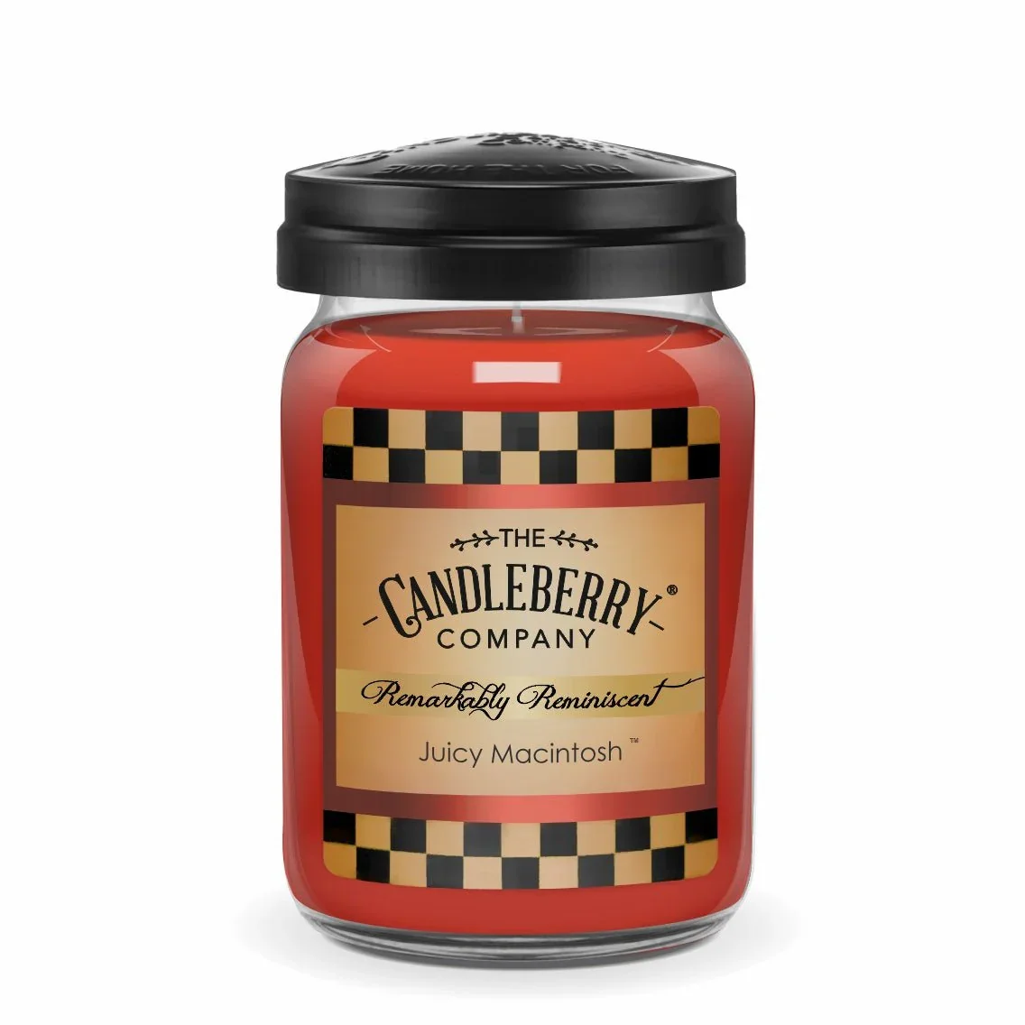 CANDLEBERRY- JUICY MACINTOSH LARGE CANDLE