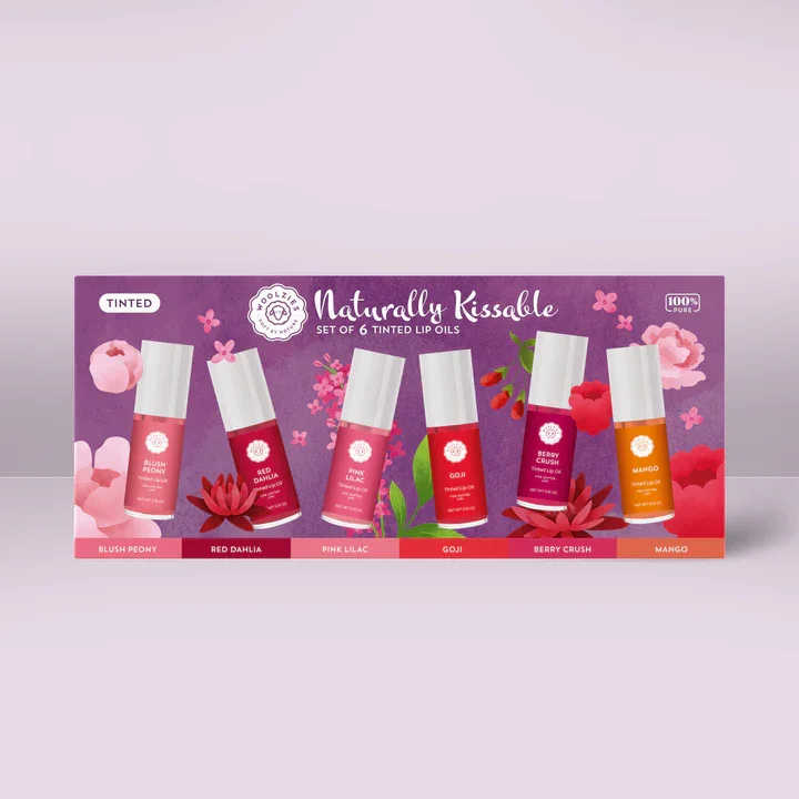 WOOLZIES - NATURALLY KISSABLE LIP OIL COLLECTION - (3 SETS OF 6)