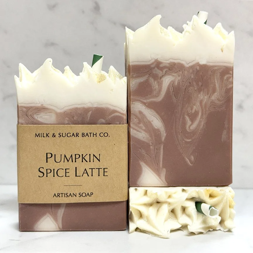 PUMPKIN SPICE LATTE ARTISAN SOAP