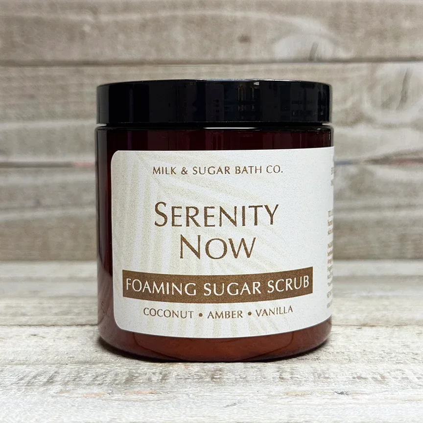 SERENITY NOW FOAMING SUGAR SCRUB.webp