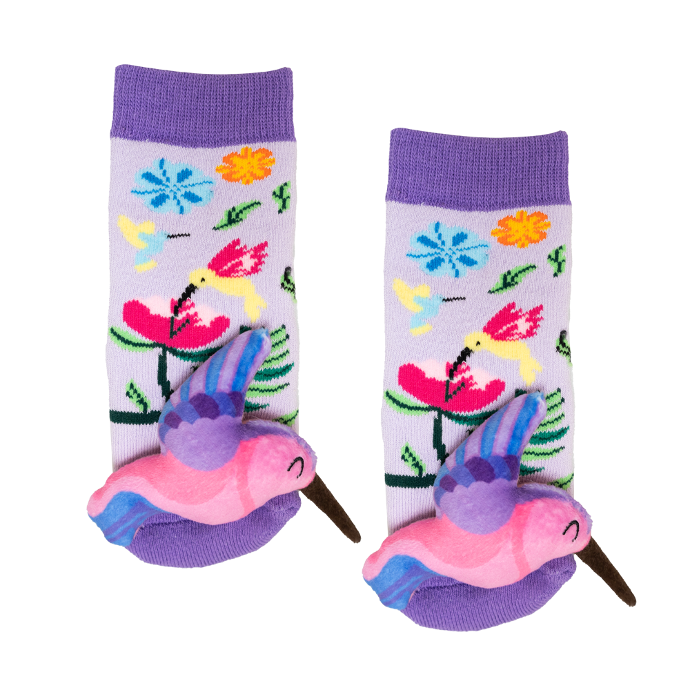 MESSY MOOSE SOCKS ~ HUMMINGBIRD TODDLER