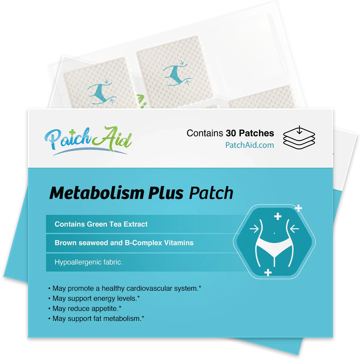 PATCHAID VITAMIN PATCH ~ Metabolism Plus Topical Patch