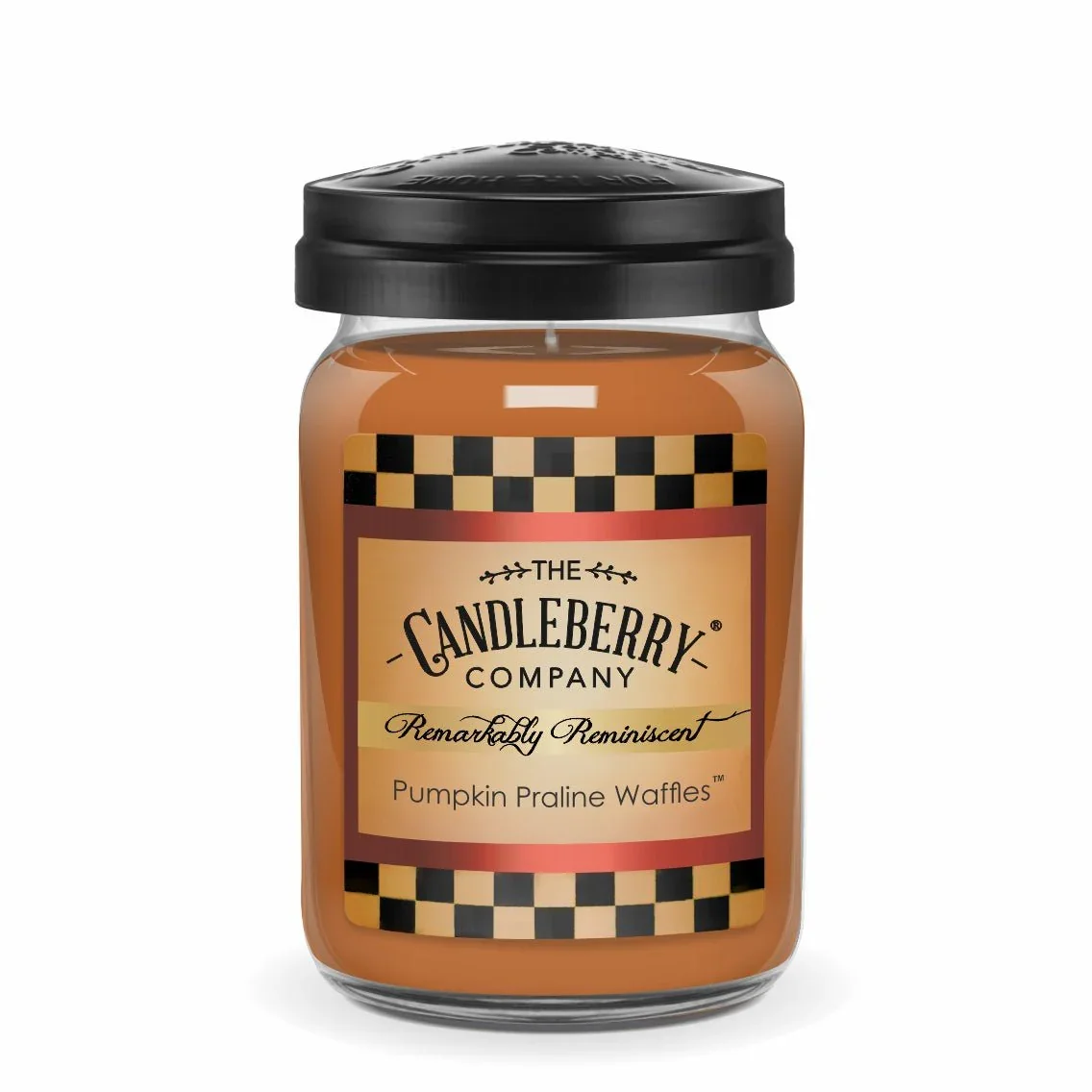 CANDLEBERRY- PUMPKIN PRALINE WAFFLES LARGE JAR