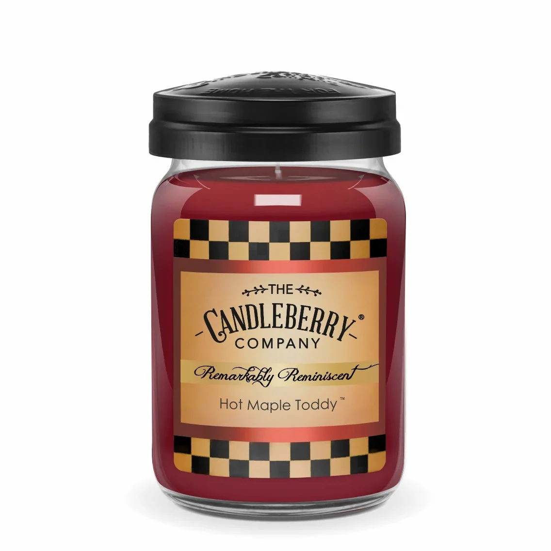 CANDLEBERRY- HOT MAPLE TODDY LARGE JAR