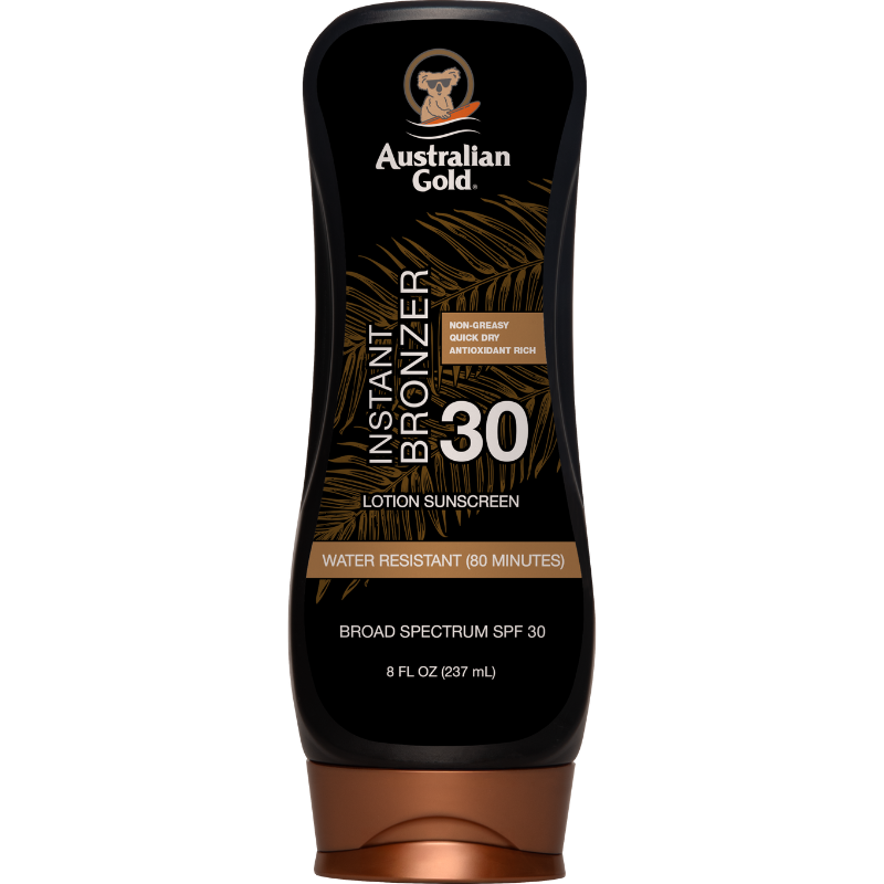 BELLAVISONS (AUSTRALIAN GOLD) - SPF 30 LOTION WITH BRONZER 8 OZ