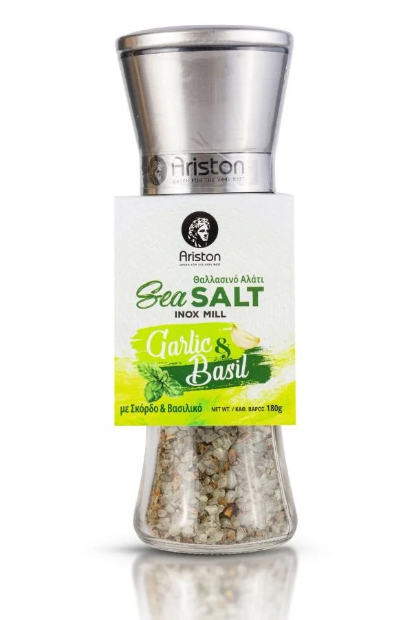 ARISTON SEA SALT WITH GARLIC AND BASIL