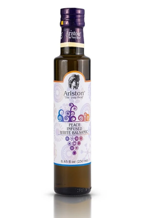 ARISTON SUMMER PEACH INFUSED WHITE BALSAMIC VINEGAR