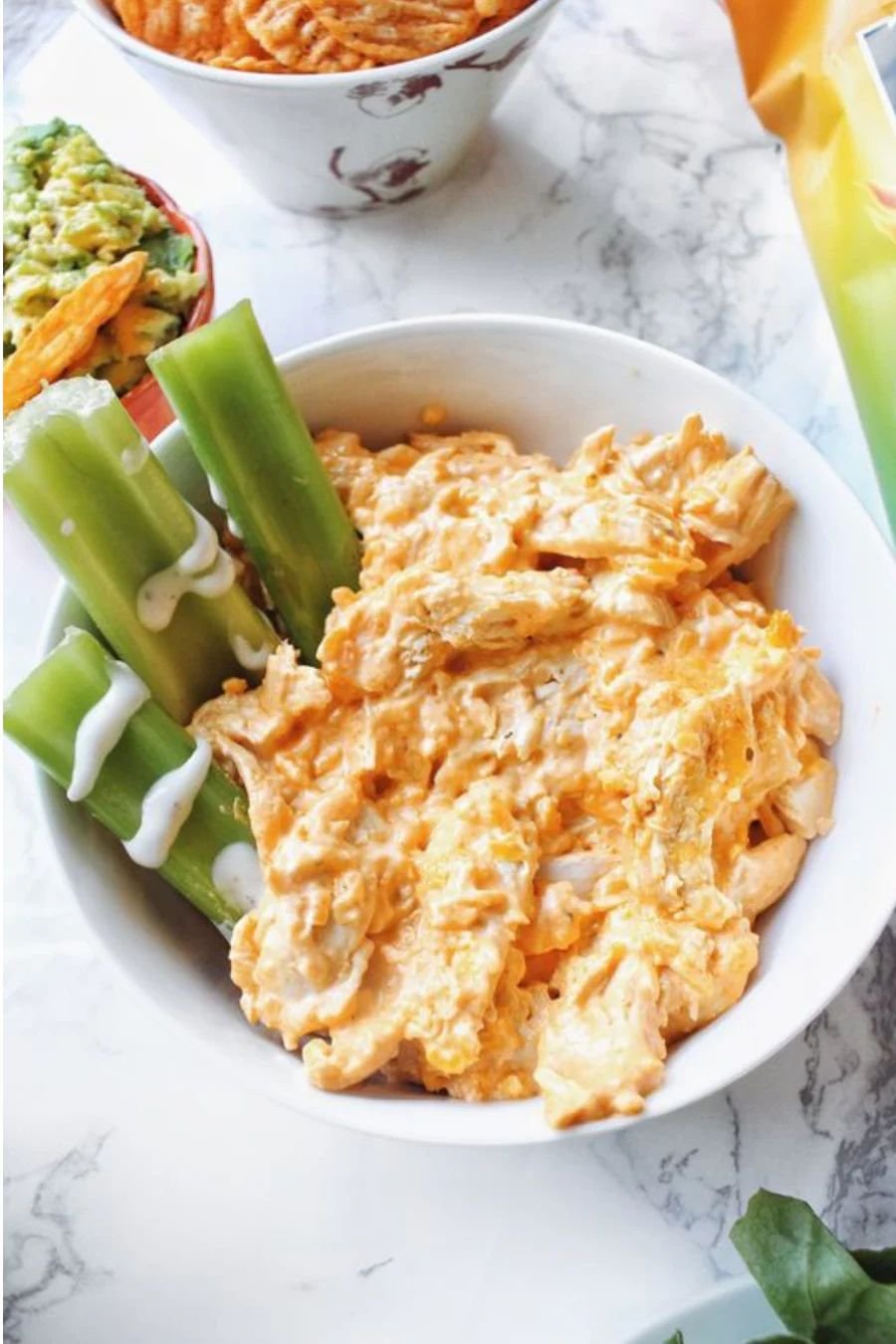WHAT'S COOKIN EASY MEALS ~ BUFFALO CHICKEN DIP