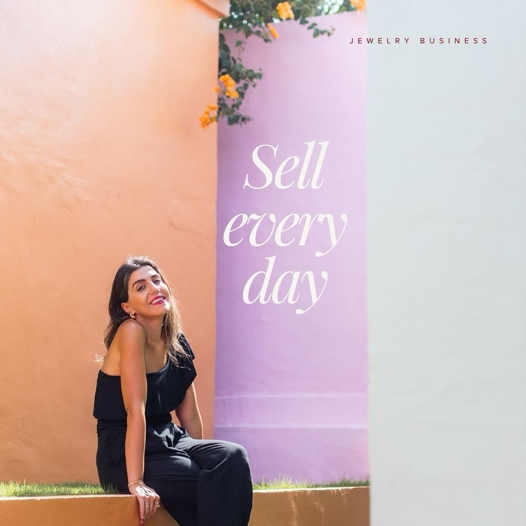 You need to sell every day.
Not just when you&rsquo;re feeling motivated.
Not just when money seems tight.
Not just when you&rsquo;re in the flow.
Not just when you launch a new collection.
Not only when you have extra time.
Not only when you feel co