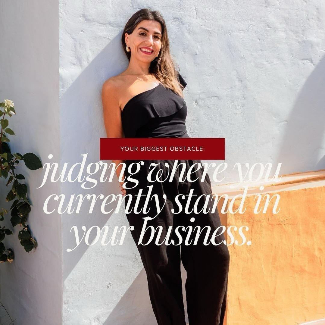 Your biggest obstacle: judging where you currently stand in your business.
What does it mean if you&rsquo;re not [feeling] successful?
Your biggest hurdle is judging where you currently stand in your business.
Do you feel like an imposter?
Perhaps yo