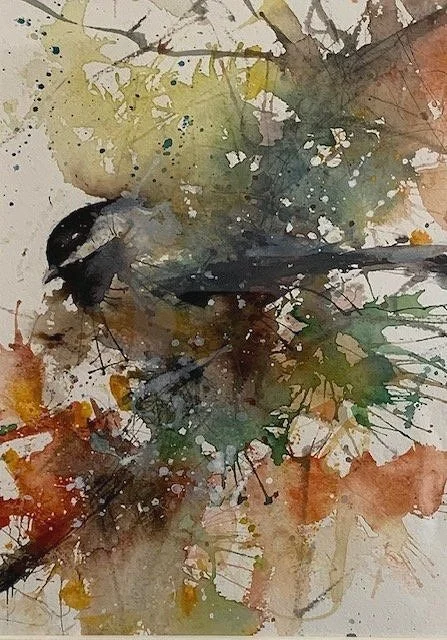 Chickadee, Golden Gate Park
2020
India ink and watercolor on Arches paper
8 inches x 11 inches