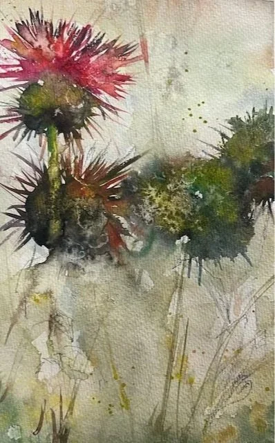 Milk Thistle
2026
Watercolor on paper
8 inches x 11 inches 