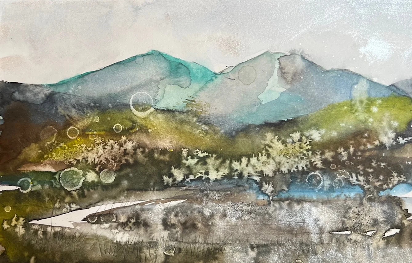 Mt. Diablo in Ultramarine
2026
Watercolor on paper
5.5 inches x 8.5 inches 
