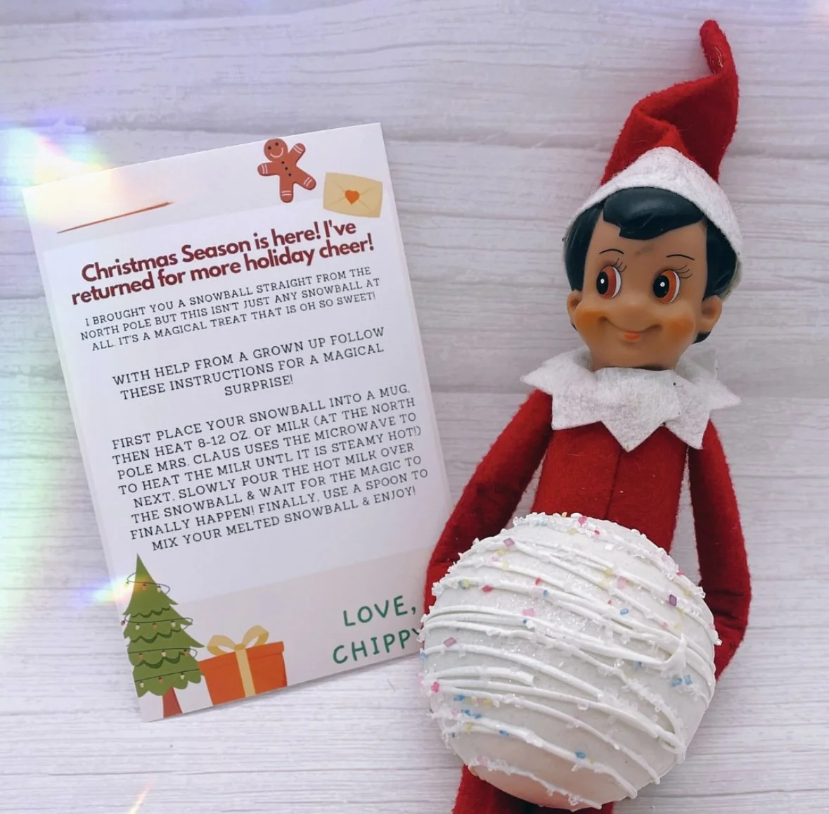 Elf on the Shelf Snowball Set