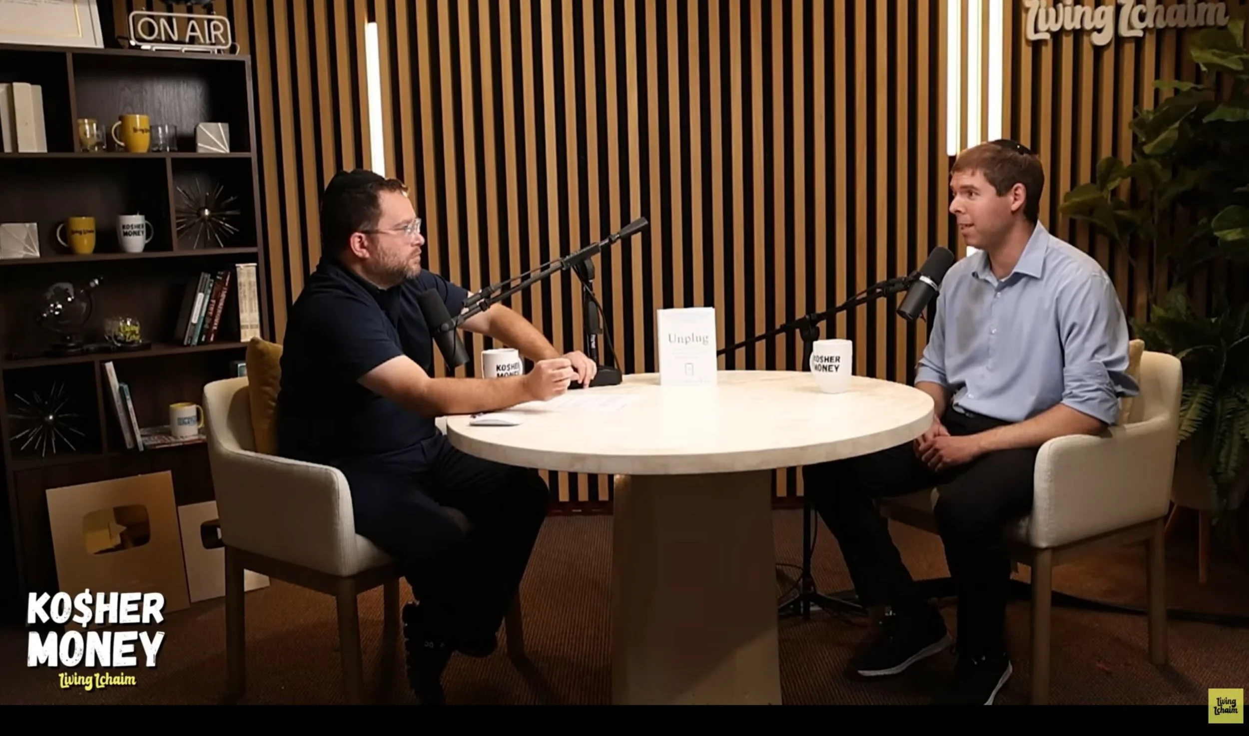 Richard Simon and Eli Langer on the Kosher Money Podcast that is a part of the Living Lchaim Network.