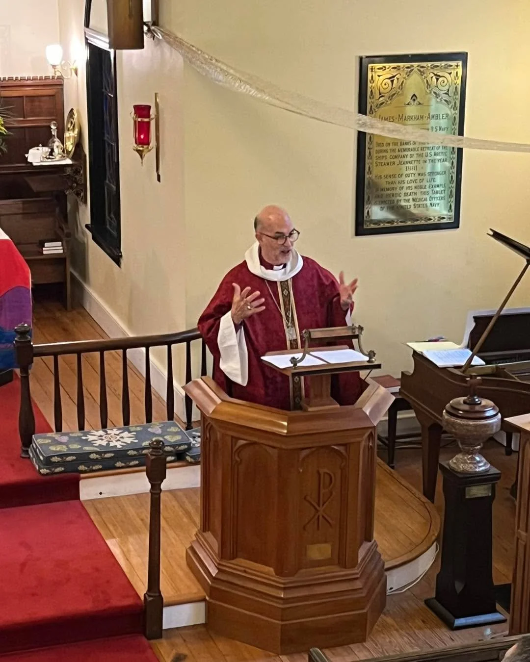 Yesterday was a great rainy night to celebrate with Bishop Bourlakas and our new confirmands. We are glad you are part of our church family.