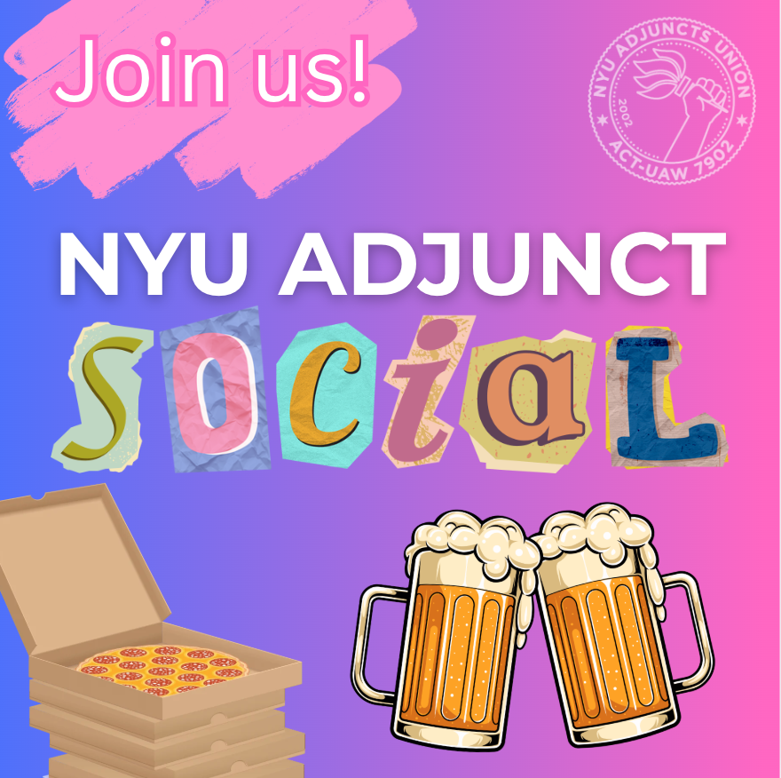 NYU Adjunct Faculty Social