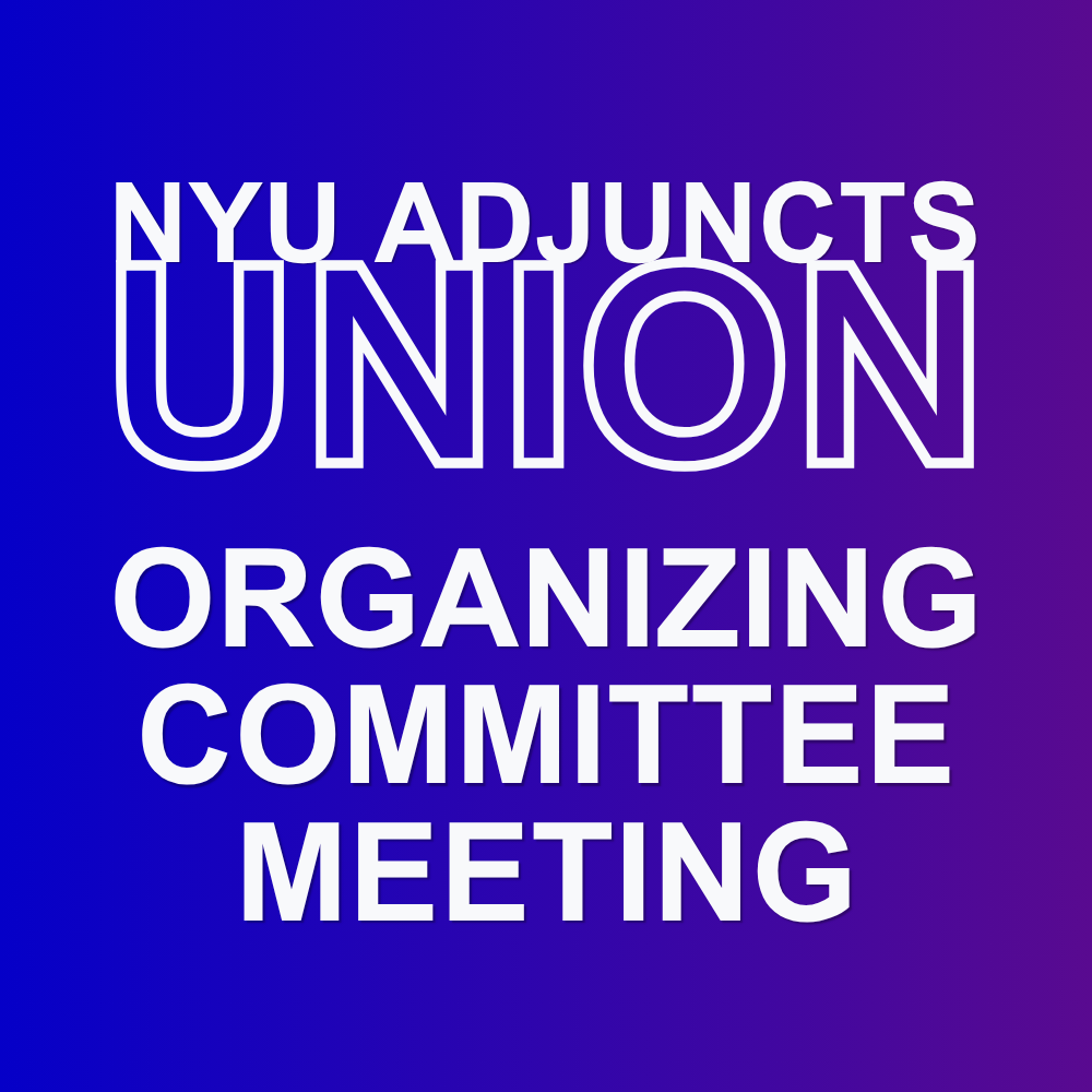 Organizing Committee Meeting