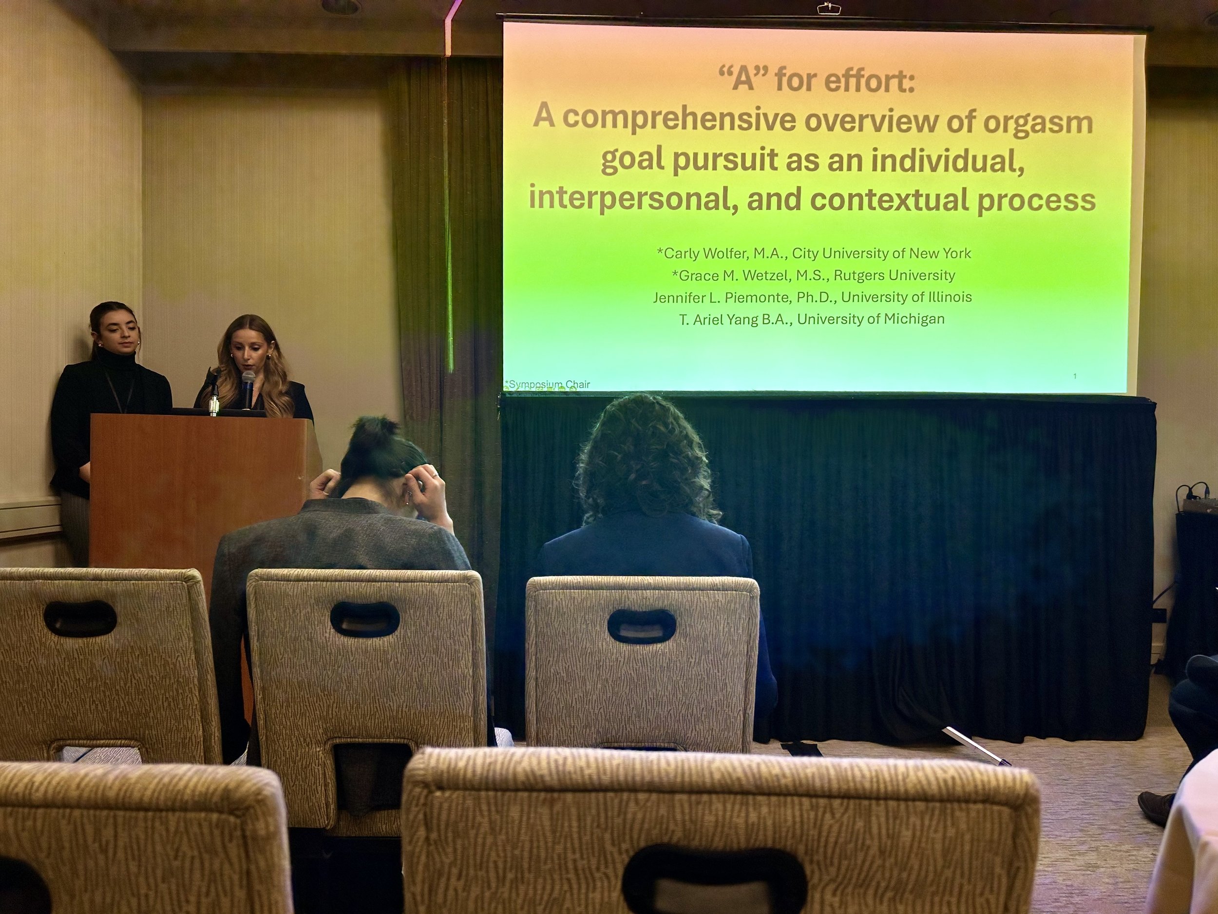 The Society for the Scientific Study of Sexuality (SSSS) 2024 Annual Convention in San Diego, CA