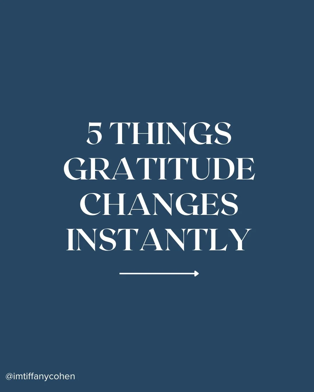 Want to shift your energy fast? Start with gratitude and watch these 5 things changes instantly ➡️

And you can experience all of this TONIGHT. 💛
I&rsquo;m hosting our annual Gratitude Circle at 7pm, and you&rsquo;re invited💌

This is a cozy, heart